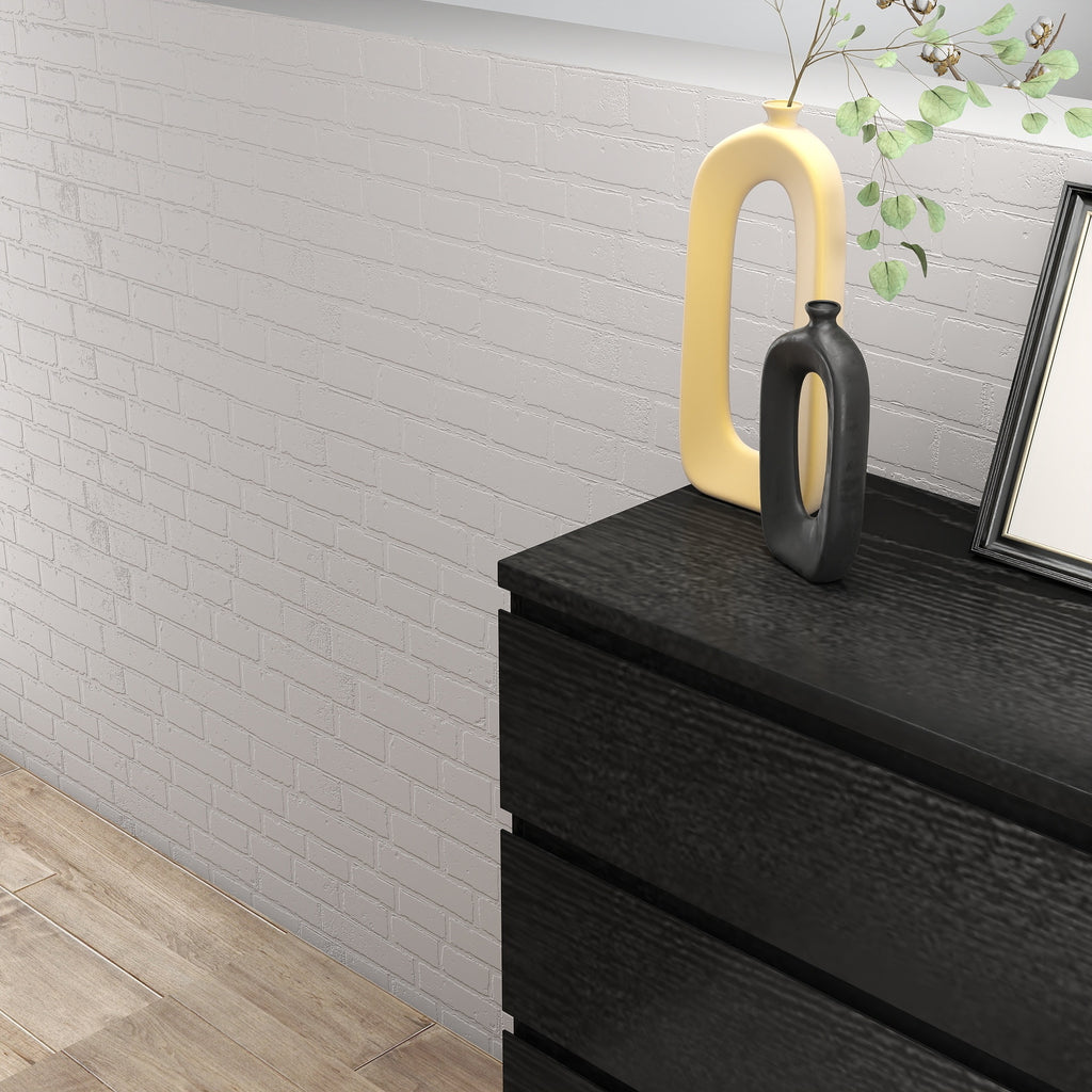 4 Drawer Dresser,Modern Storage Chest of Drawers,31.5In Black Dresser for Closet with Handle-Free Design, Closet Chests Organizer for Bedroom, Living Room,Black - Grand Goldman Shop