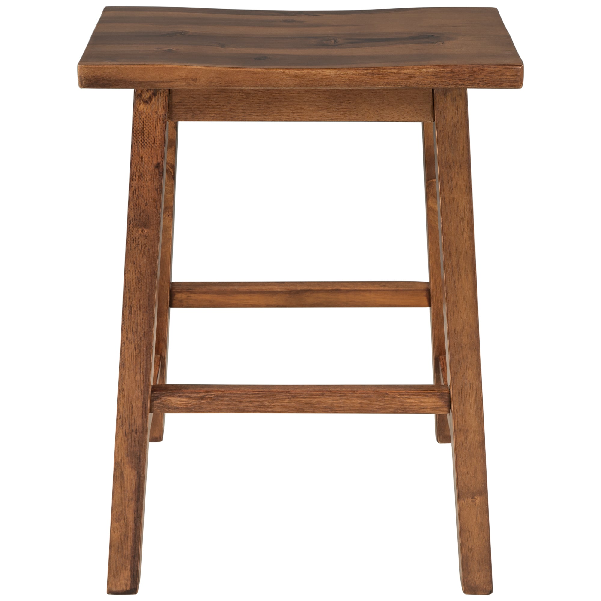 TOPMAX Rustic 3-piece Stationary Kitchen Island Set with Butcher Block and Seating, Walnut and Cream White - Grand Goldman Shop
