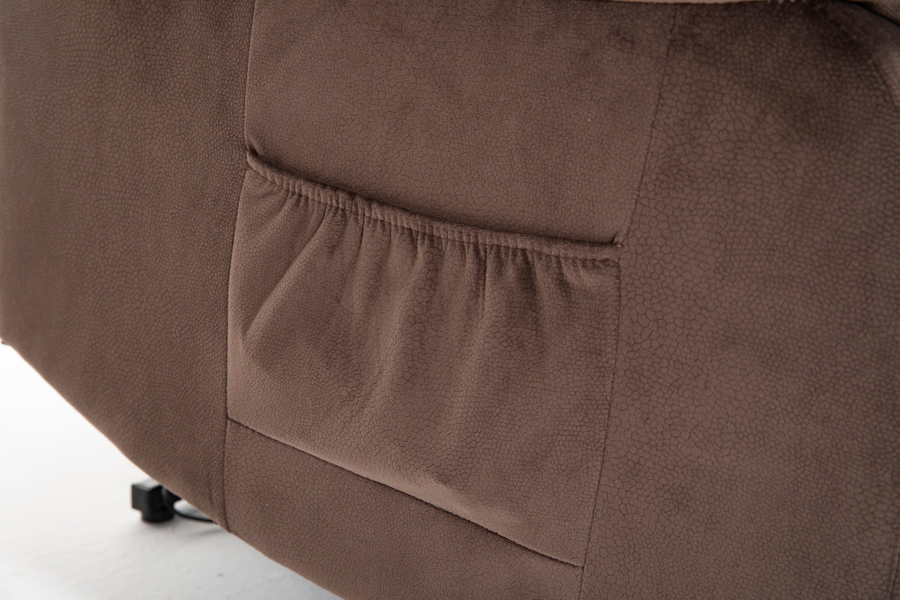 Power Lift Recliner Chair for Elderly- Heavy Duty and Safety Motion Reclining Mechanism-Fabric Sofa Living Room Chair - Grand Goldman Shop