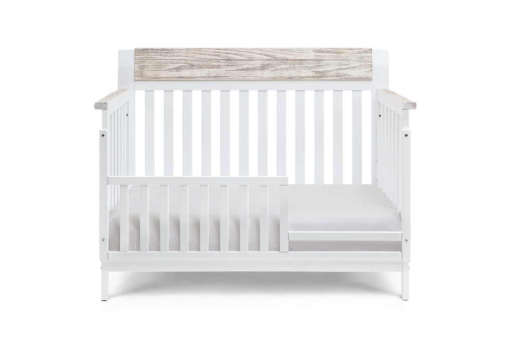 Hayes 4-in-1 Convertible Crib White/Natural - Grand Goldman