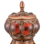 11.5' Tall Polyresin Decorative Jewelry Box, Victorian Style - Grand Goldman Shop