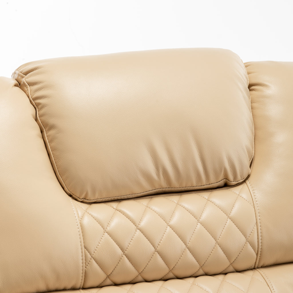Lounge chair lift chair relax sofa chair sitting room furniture sitting room power supply elderly electric lounge chair (180 degree lying flat) - Grand Goldman Shop