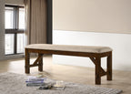Karven Solid Wood Dining Bench - Grand Goldman Shop