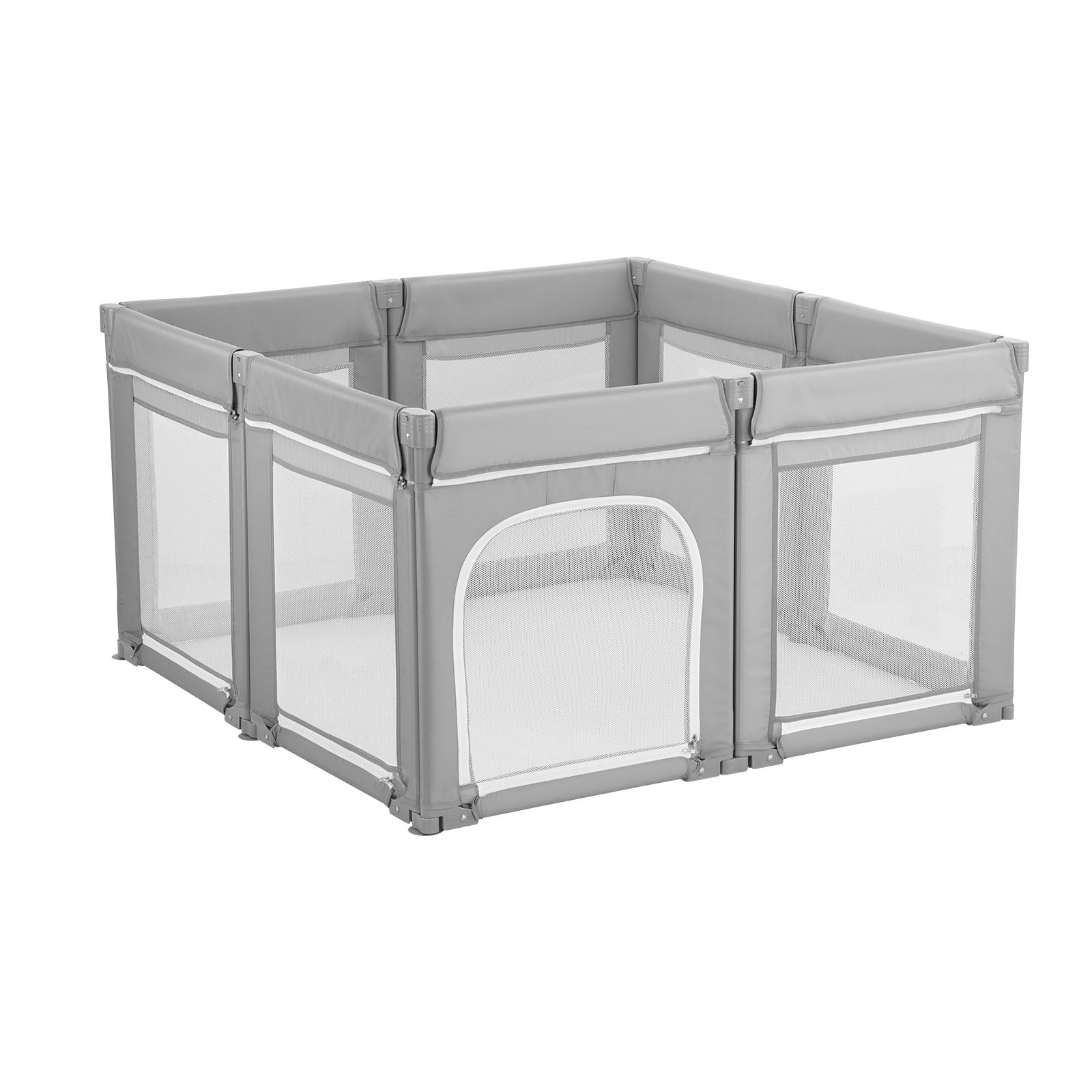 Baby Playpen, 78.7″ x 70.1″ Extra Large Toddlers Playpen, Foldable Baby Fence Play Yard with Zippered Door & Soft Breathable 