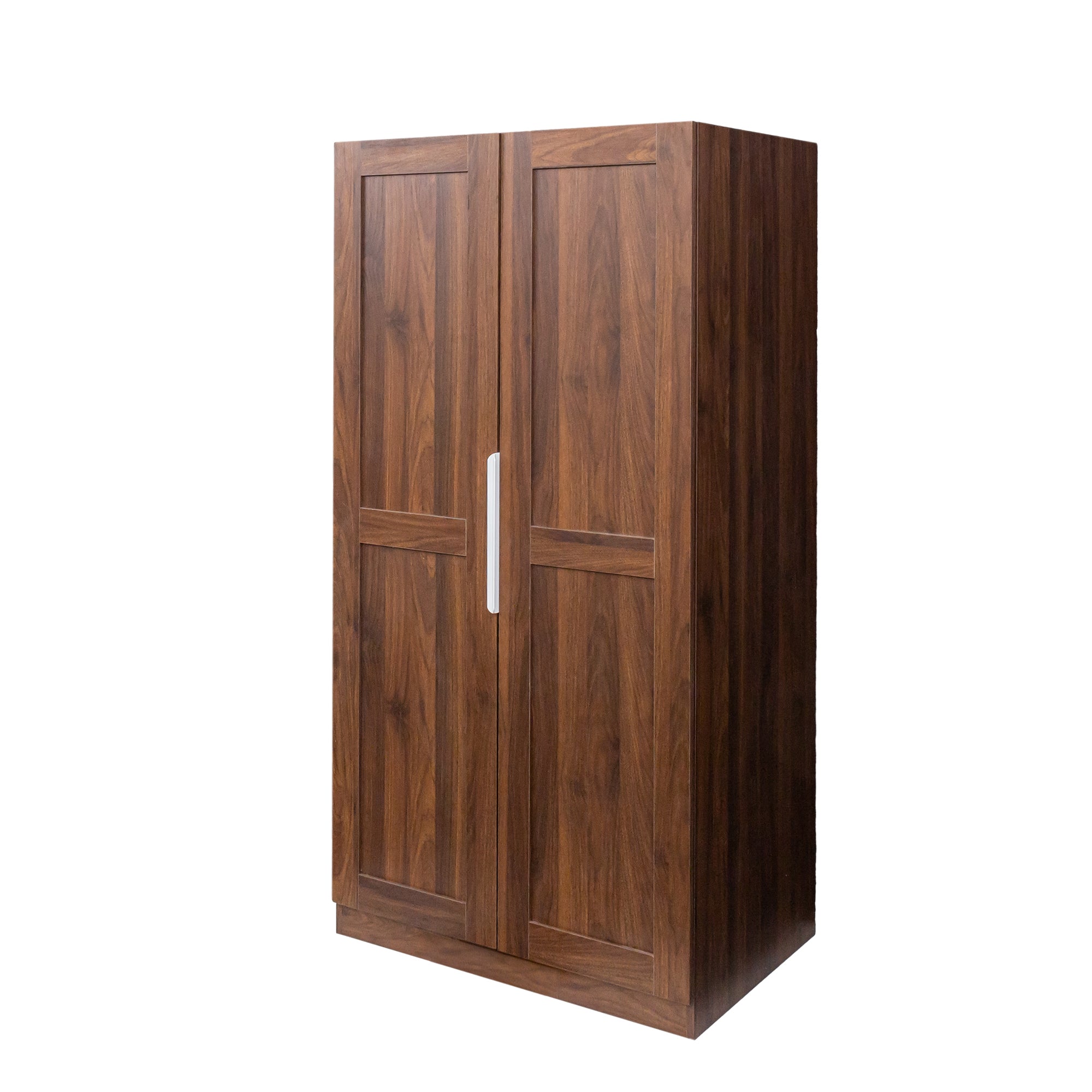 62.99in Kitchen Pantry Cabinet, Walnut  Freestanding Buffet Cupboards Sideboard with Doors &  Shelves, Kitchen Pantry Storage Cabinet for Kitchen, Living Room and Dinning Room - Grand Goldman Shop