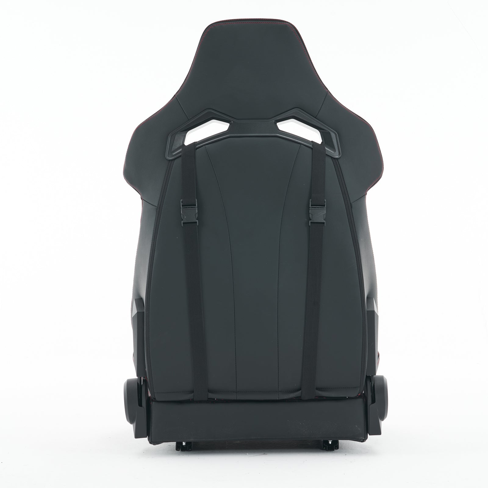 Universal PVC Bucket Style Reclinable Sport PU Leather Simulator Racing Seat with Adjustable Lock Slide - Grand Goldman