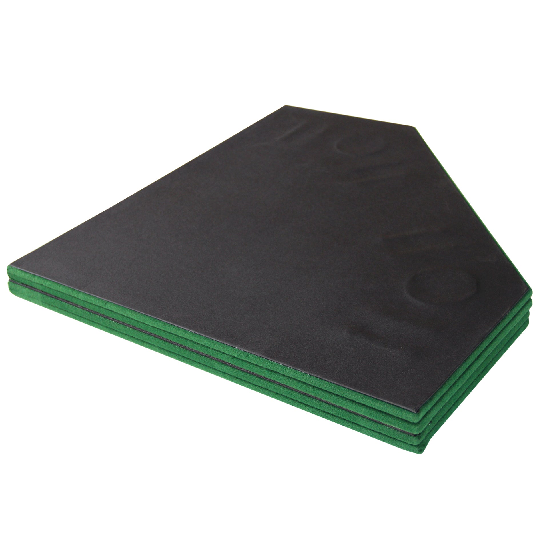INO Design 48' Folding Poker Tabletop for 8-Player Texas Holdem Octagon Casino Game Portable Layout Mat Green | Premium Home 