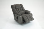 Lift Chair for Big and Tall Person with Inconvenient Legs: High Density Foam Lift Sofa with Heat and Massage, 2 Pockets, 2 Cup Holder, 2 Remote, OKIN Motor - Grand Goldman Shop