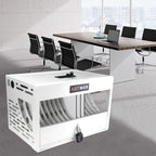 16 Bay Charging Cabinet for Laptop, Chromebook, Locking Charging Station-White - Shop Quality Furniture at Grand Goldman