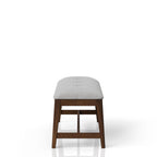 Backless Upholstered Dining Bench Mid-Century Seating - Grand Goldman Shop