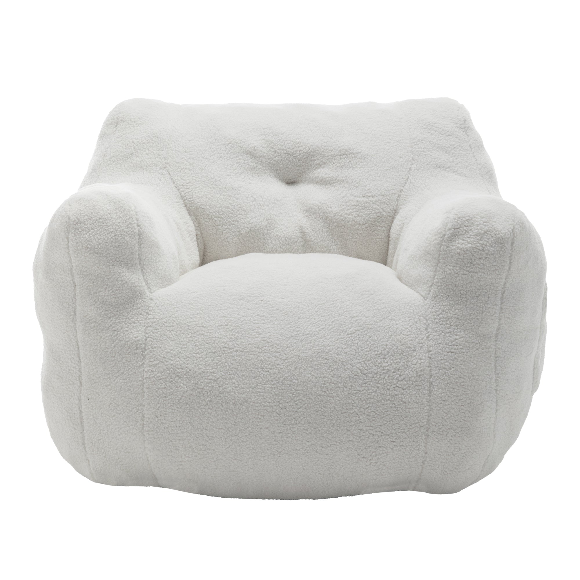 Bean Bag Chair, Bean Bag Sofa Chair with Armrests Stuffed High-Density Foam, Lazy Sofa Comfy Chairs BeanBag Chair for Adults in Living Room,Bedroom Reading - Grand Goldman Shop