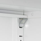 High Storage Cabinet with 2 Doors and 4 Partitions to Separate 5 Storage Spaces, Home/ Office Design - Grand Goldman