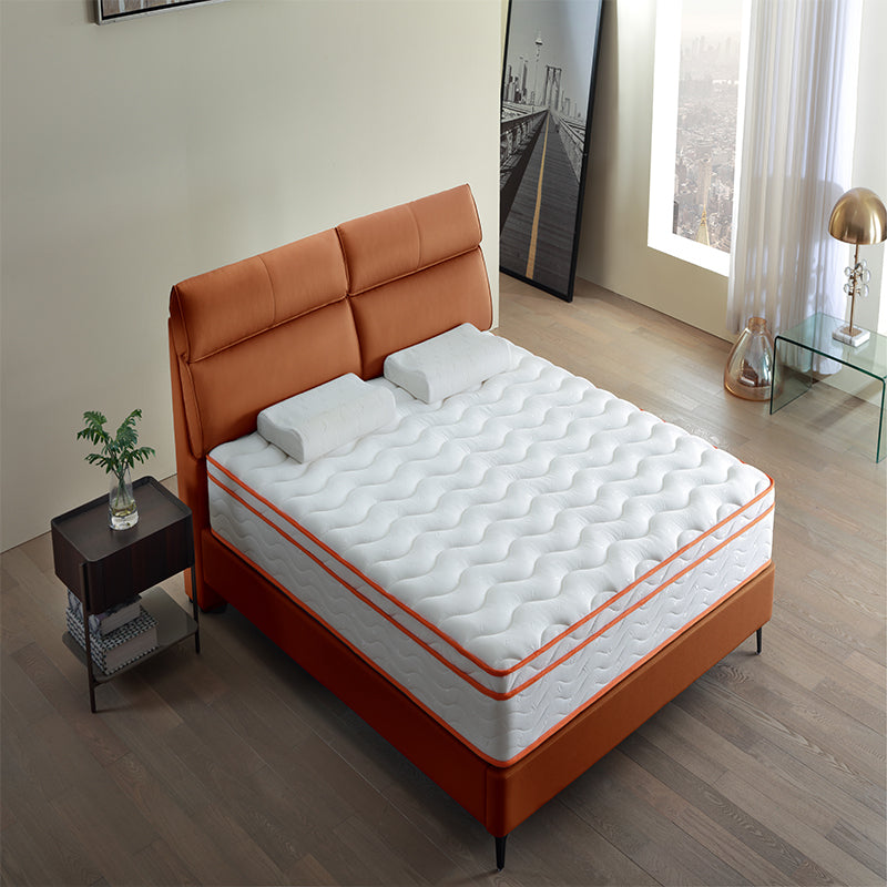 Full Size Mattress 10 Inch Hybrid Memory Foam Full Mattress in a Box with Pocket Spring 10' Medium Firm Mattresses Pressure Relief & Motion Isolation CertiPUR-US - Grand Goldman Shop