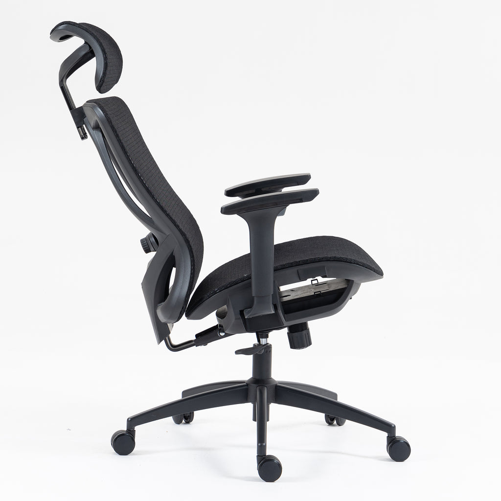 High Back Mesh Office Chair:8360HW-BK | Premium Home Decor - Grand Goldman