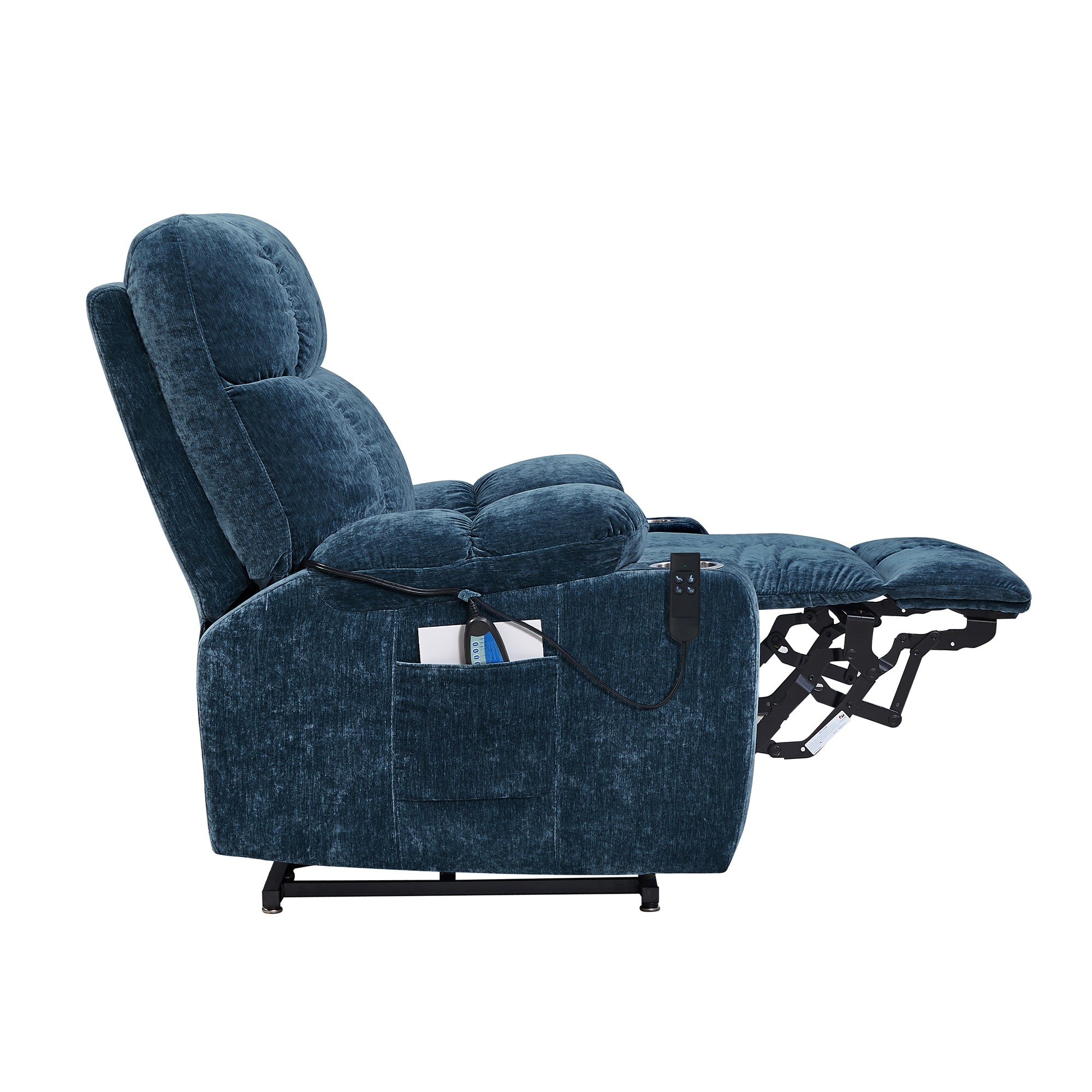 Liyasi Dual OKIN Motor Power Lift Recliner Chair  for Elderly Infinite Position Lay Flat 180° Recliner with Heat Massage - Grand Goldman Shop