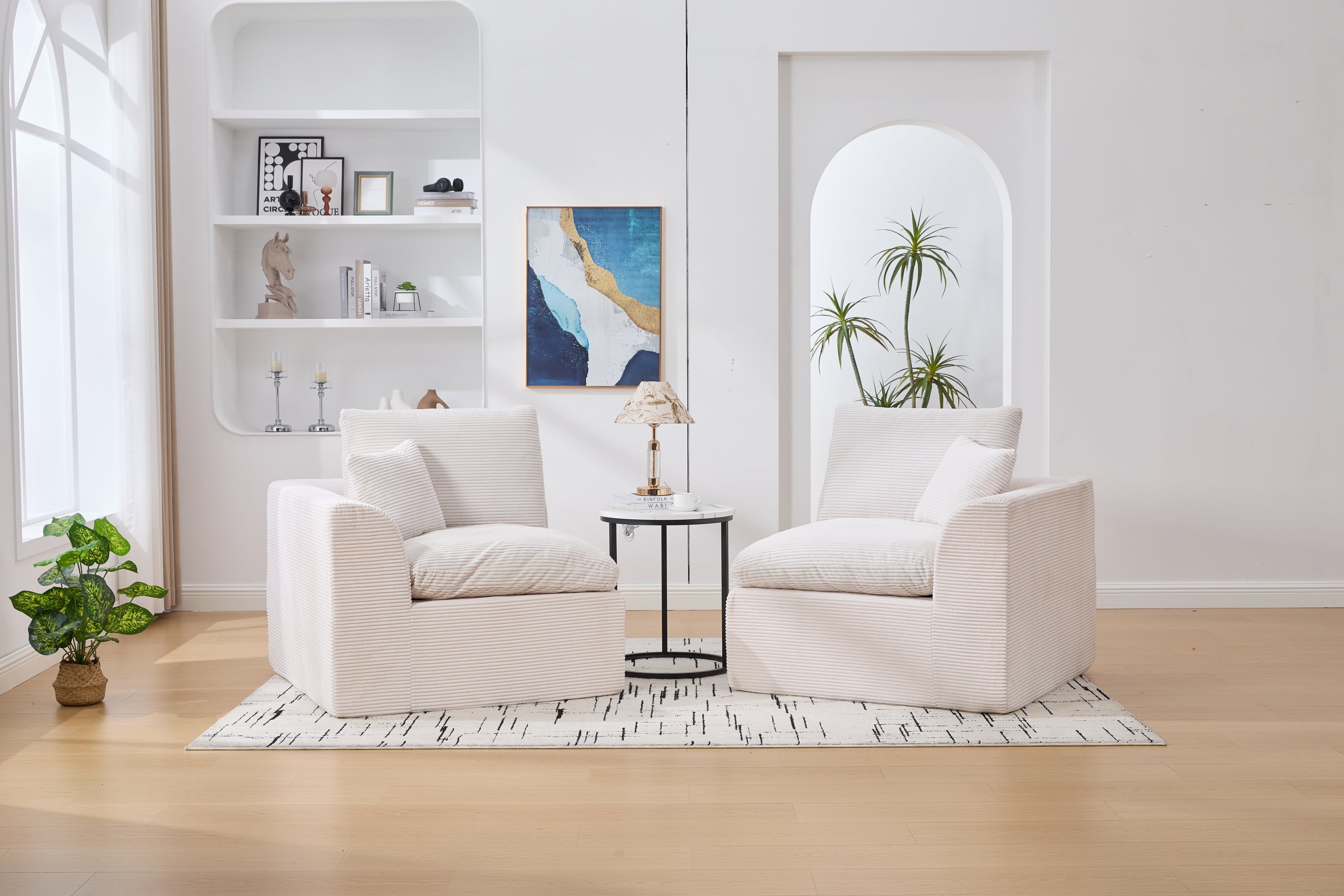 UNITED WE WIN Modular Sectional Sofa Cloud Couch,Comfy Cloud Modern Sofa,2 Seater with Cushion Covers Removable Furniture for Living Room Bedroom Apartments Dorms,No Assembly Required - Grand Goldman Shop