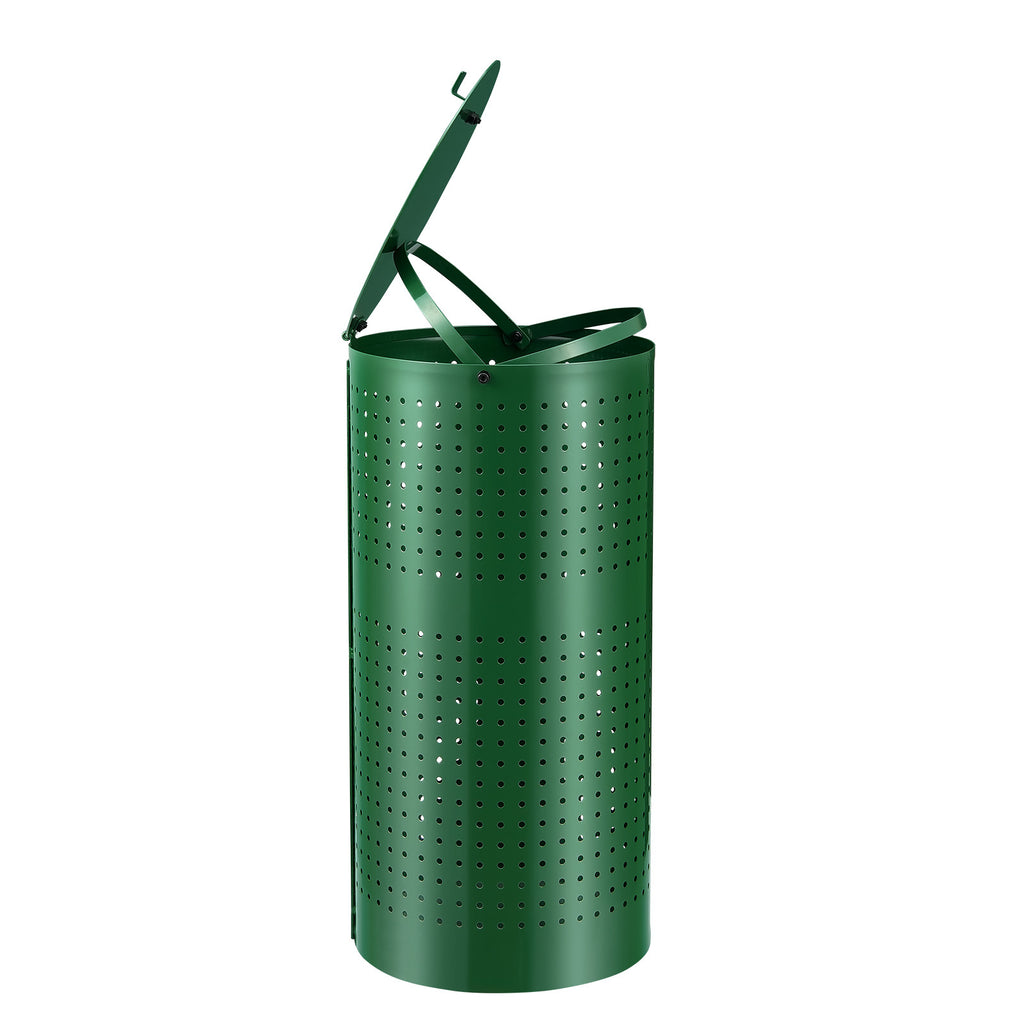 Dog Poop Trash Can 11.5 Gallons Weather-Resistant Dog Waste Bin with Lid - Grand Goldman Shop