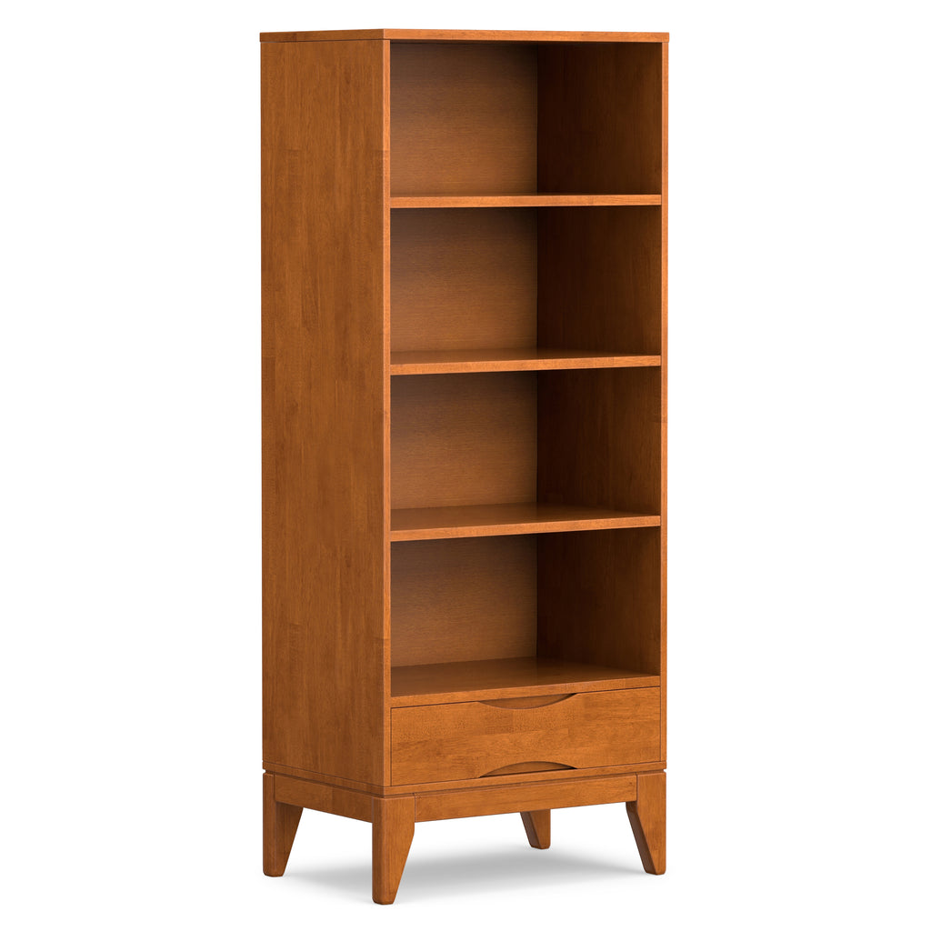 Harper Bookcase with Storage - Grand Goldman