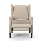 Westeros Wing Back Fabric Upholstered Recliner - Grand Goldman Shop