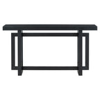 U_STYLE 59.1'' Painted Entryway Table with Pine Veneer,Unique Triple Rectangle Design Console Table with Thick Pine Wood Legs,Extra Long Sofa Table Versatile for Hallway, Living Room,Kitchen - Grand Goldman Shop