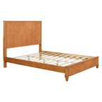 3-Piece Bedroom set with a Queen Size Bed and 2 Nightstands, Natural - Grand Goldman Shop