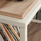 Accent Storage with Tilted Shelves, Acacia finish - Grand Goldman