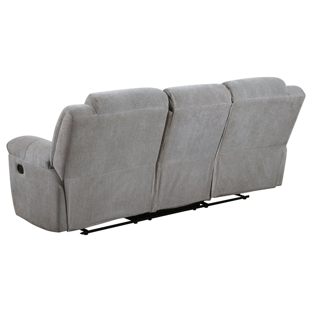 Sebring Grey 3-piece Reclining Sofa Set - Grand Goldman Shop