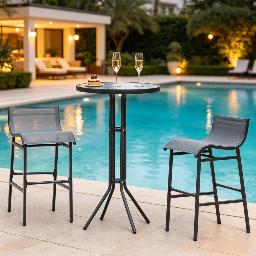 Garden Dining Furniture set,Modern Bistro Set,Conversation Furniture set