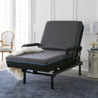 Twin Adjustable Sit to Stand Bed W/ Remote with Convenient Lift Twin - Grand Goldman Shop