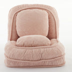 [VIDEO provided] Human Dog Bed ,Lazy Sofa Couch ,5 Adjustable Position,sit,sleep,fold,suit to put in bedroom, living room ,Space Saving Design,Pink - Grand Goldman Shop