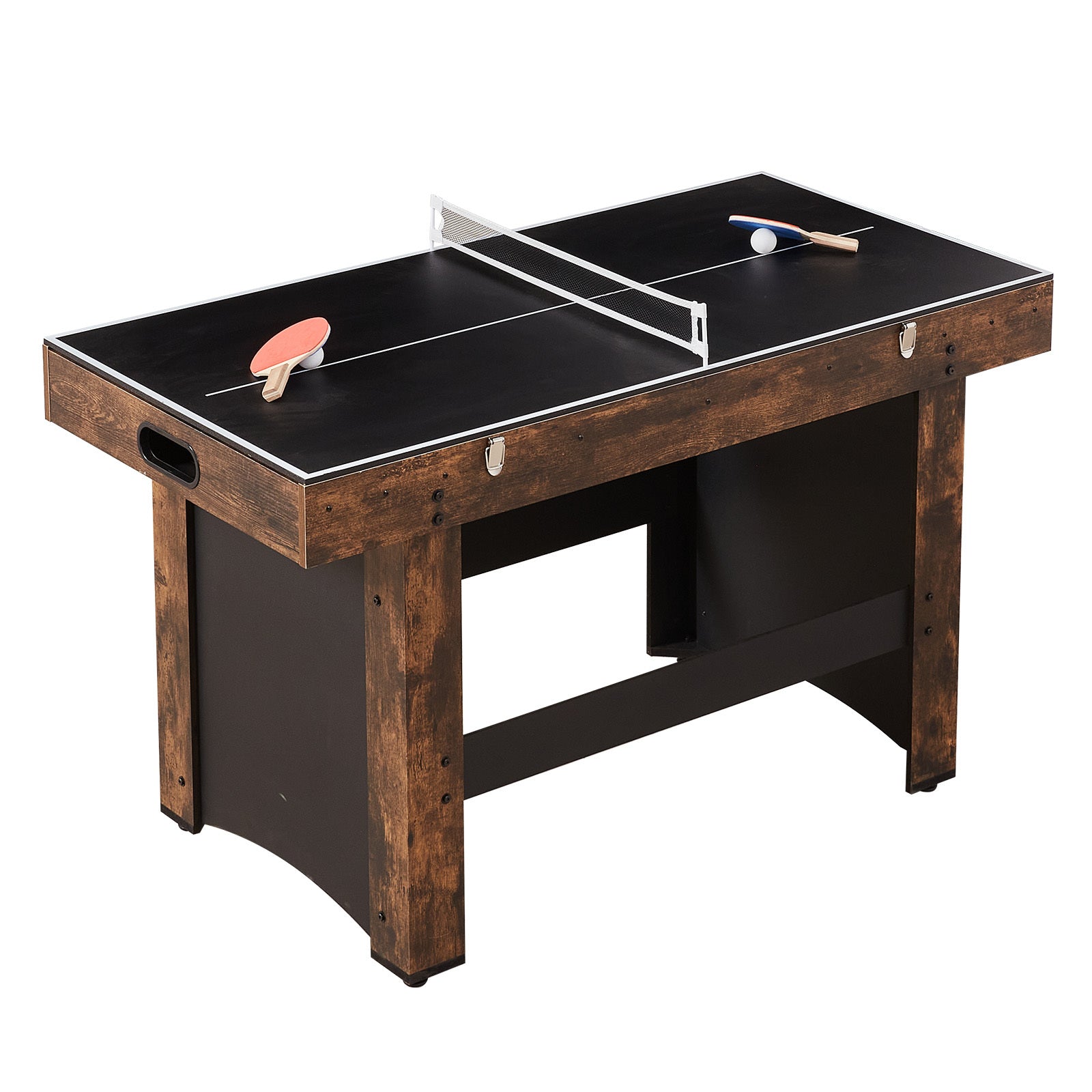 54' Air Hockey Table 3-in-1 Air Powered Combo Table Hockey Ping Pong Foosball - Shop Quality Furniture at Grand Goldman
