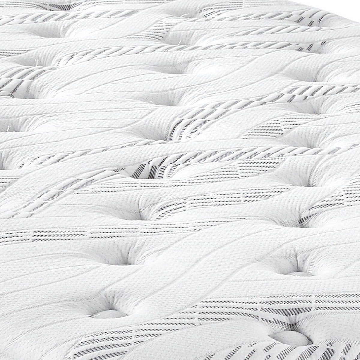 10' Quilted Hybrid Twin Mattress, Medium Firm - Grand Goldman Shop
