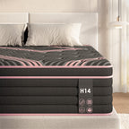 Queen Size Mattress,10 Inch Hybrid Mattress, Individually Pocketed Innerspring, Medium Firm - Grand Goldman Shop