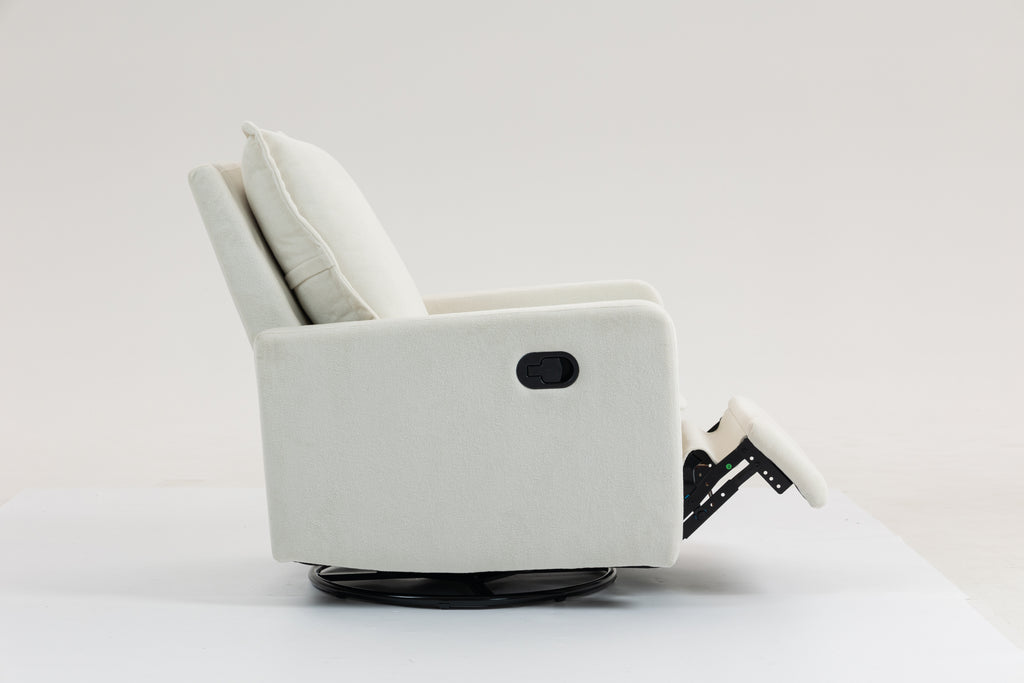 Short plush manual button armchair sofa - Grand Goldman Shop