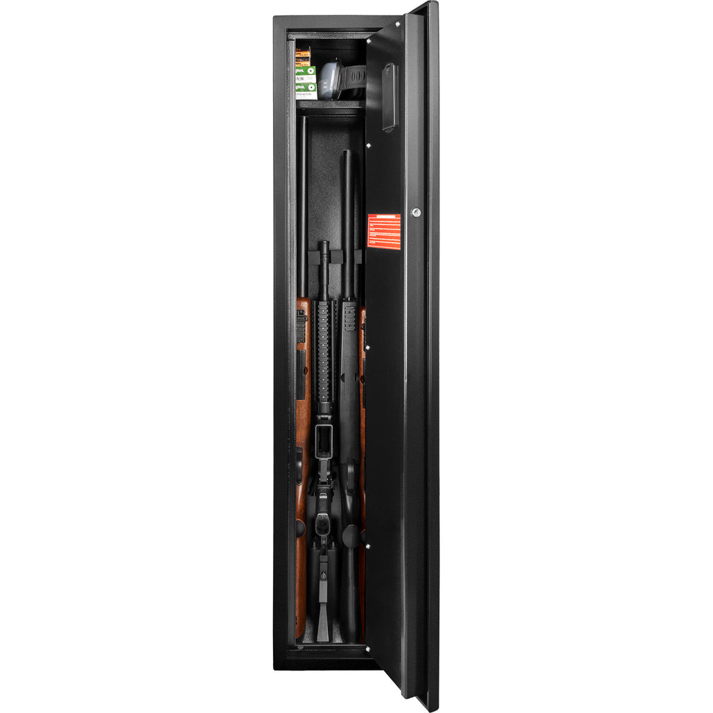 1 83 Cu Ft Biometric Rifle Safe | Premium Home Decor - Grand Goldman