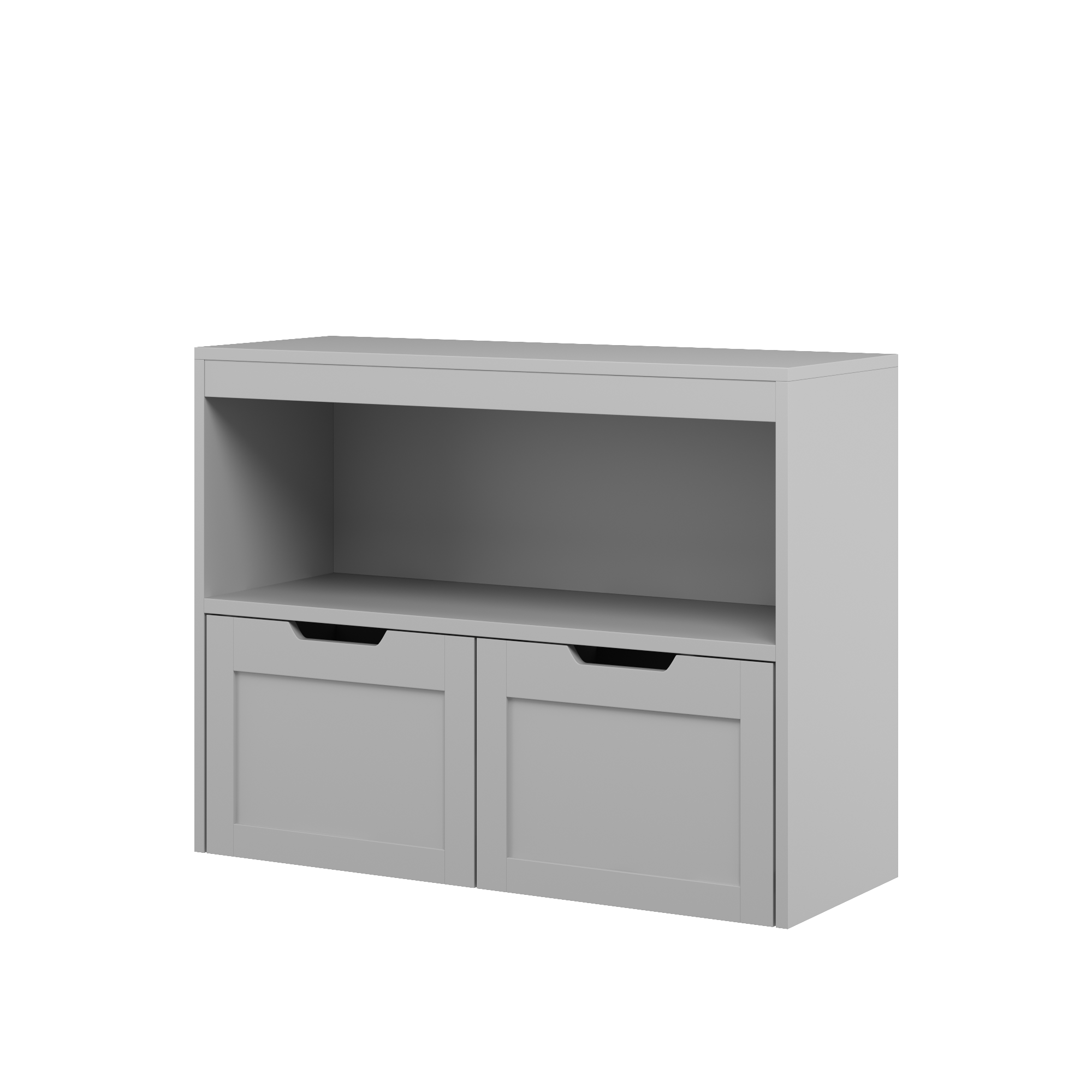 Book Organizer, toy Storage Cabinet Organizer, Gray | Premium Home Decor - Grand Goldman