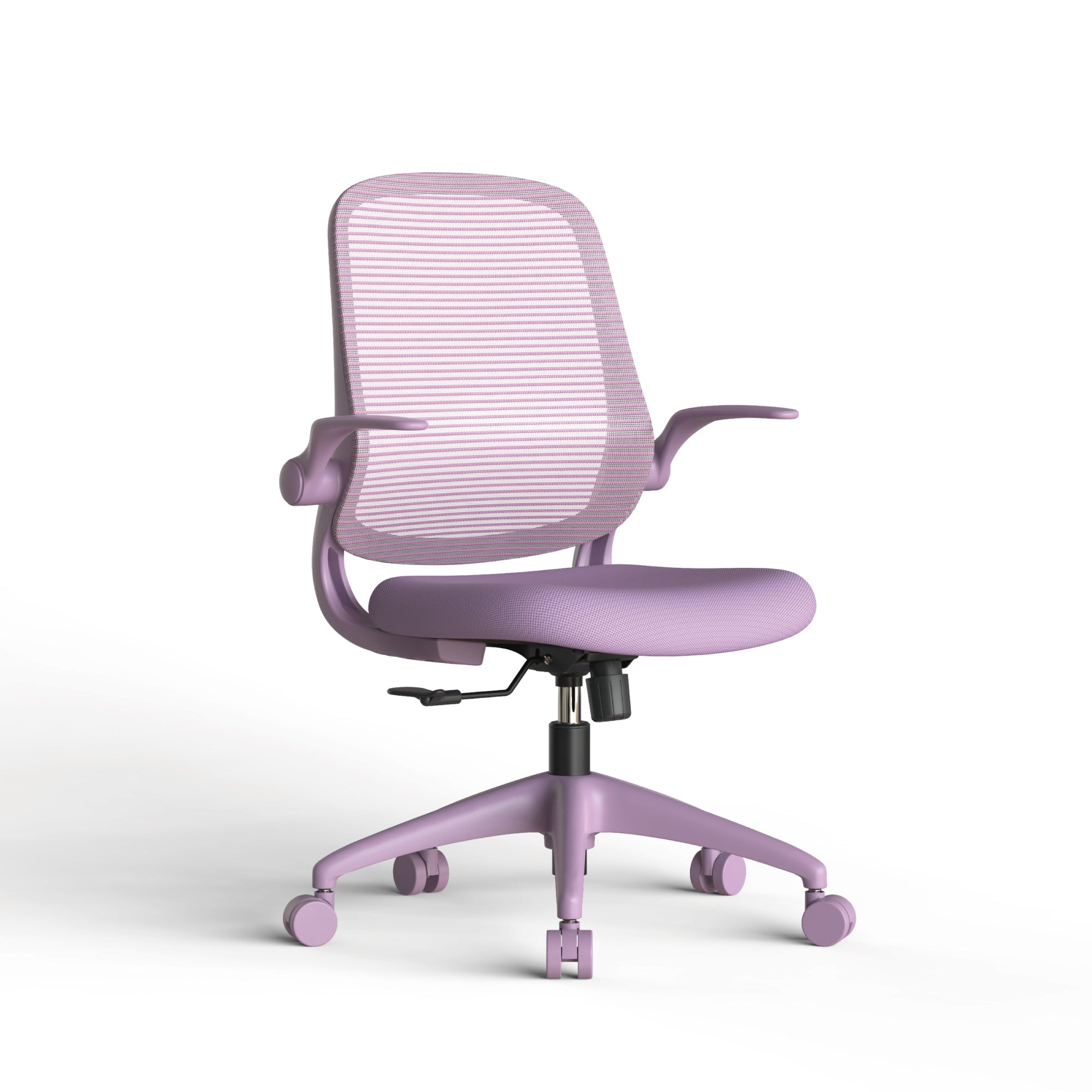 Ergonomic Color Office Chair 350LBS, Home Office, Mesh Back, Integrated Molded Foam, Comfortable Sitting, Flipping Armrest, F