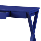 Nalo Twilight Blue Finish Writing Desk | Premium Home Decor - Grand Goldman