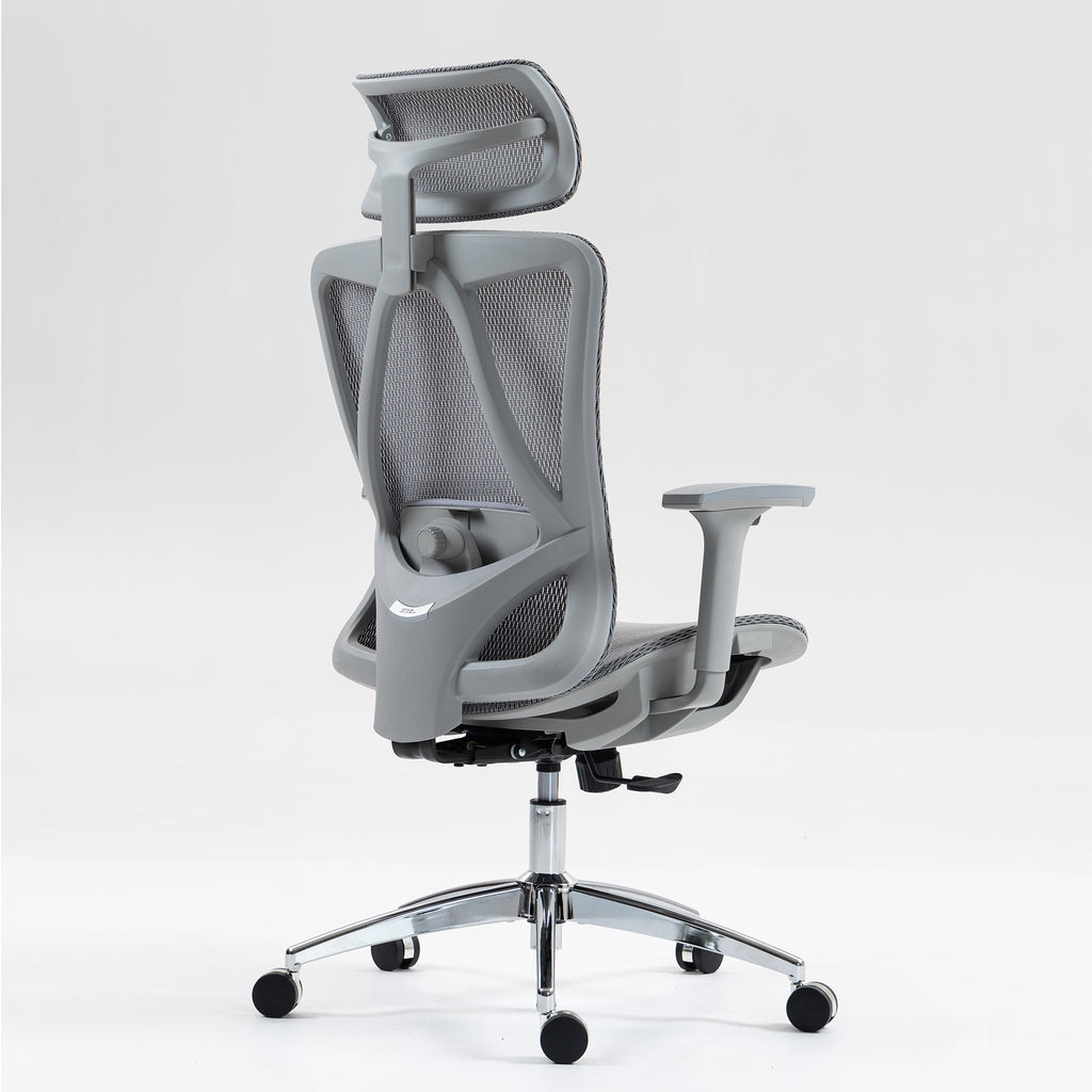 High Back Mesh Office Chair:8360HW-GR | Premium Home Decor - Grand Goldman