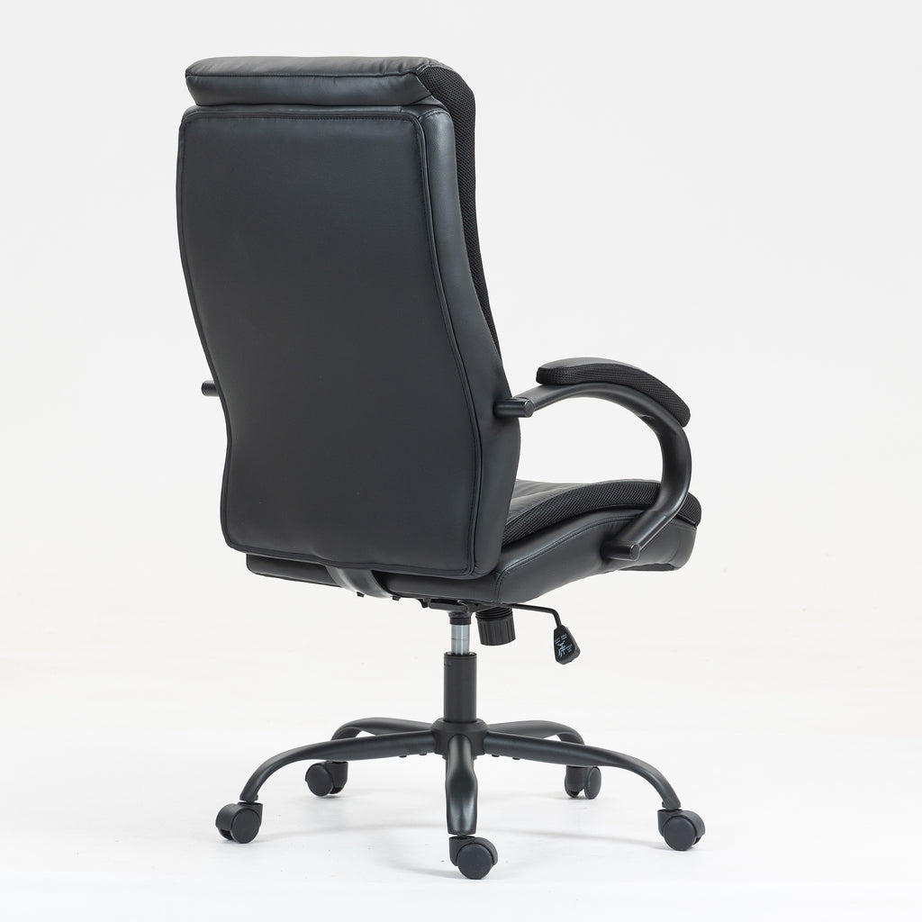 High backrest PU material office chair:9131HJ-PU-KD | Premium Home Decor - Grand Goldman