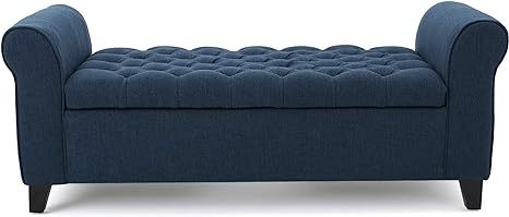 HAYES ARMED STORAGE BENCH - Grand Goldman Shop