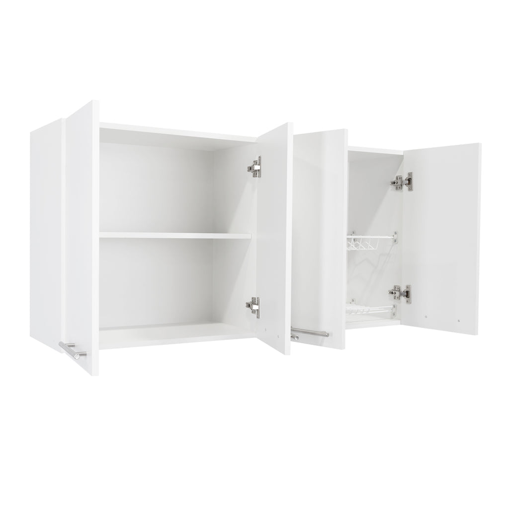 Sitka Wall Cabinet, Two Spacious Divisions, Four Doors - Grand Goldman Shop