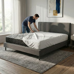 Hybrid 8 Inch Firm Twin Mattress with Pocketed Coils - Grand Goldman Shop
