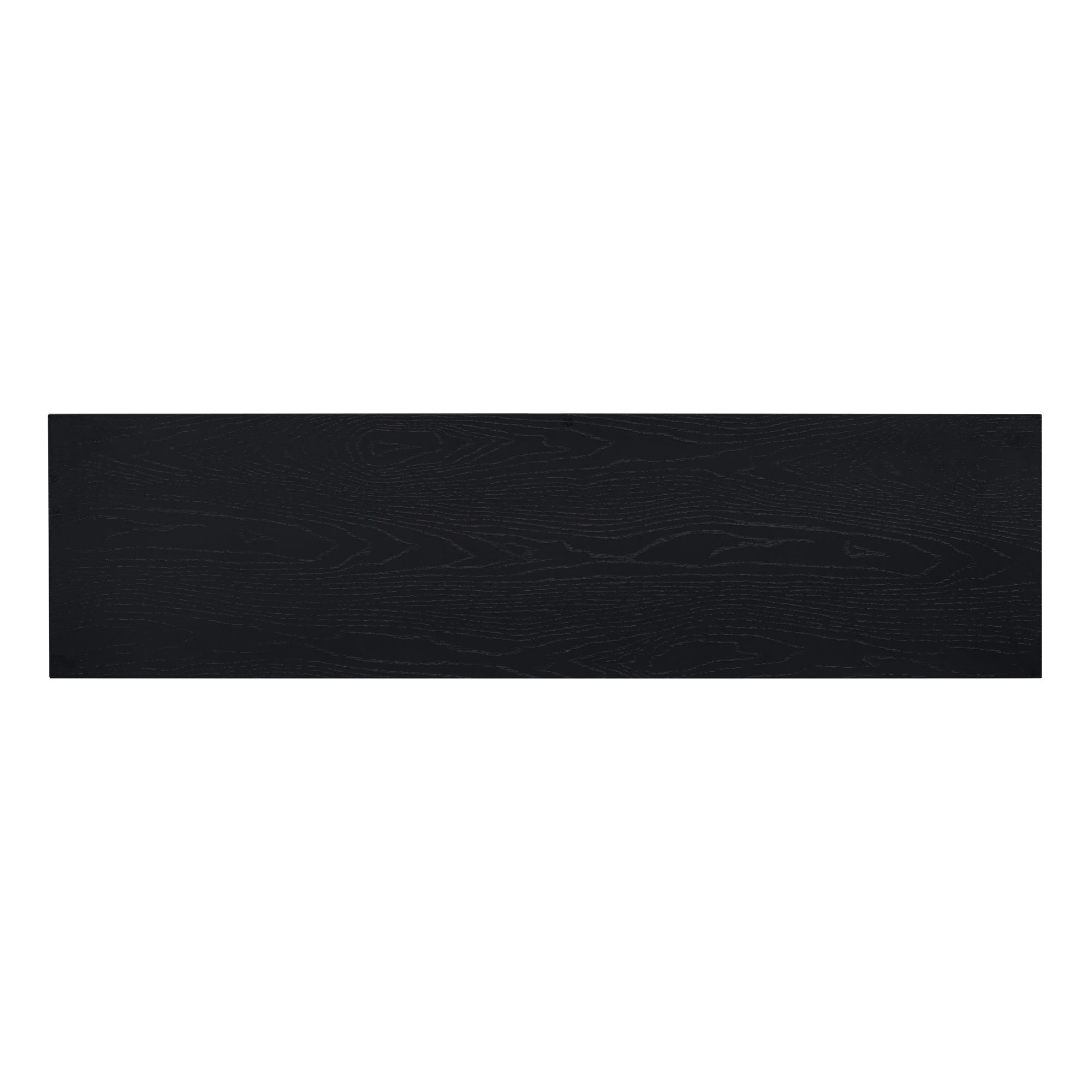 TREXM Retro Sideboard door with Circular Groove Design Round Metal Door Handle for Entrance, Dinning Room, Living Room (Black) - Grand Goldman Shop