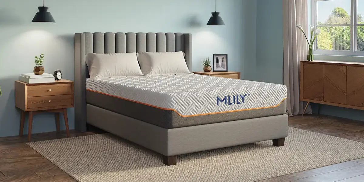MLILY Fusion Supreme 11.5' Hybrid Luxury Mattress - Queen - Medium - Grand Goldman Shop