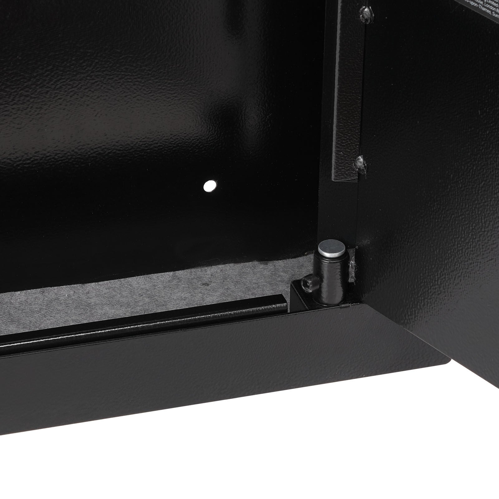 Wall Safe, 3-Tier Hidden Wall Safe with Fingerprint, Password, Key & Turning Knob, Q235 Cold-Rolled Steel In-Wall Box with Ad