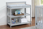 Connelly Changing Table Gray/Rockport Gray - Grand Goldman