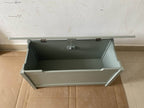 Kids Wooden Toy Box Storage with Safety Hinged Lid for Ages 2+ (Sage) - Grand Goldman