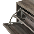 4 Door Shoe Rack, Freestanding Modern Shoe Storage Cabinet, for Entryway - Grand Goldman Shop