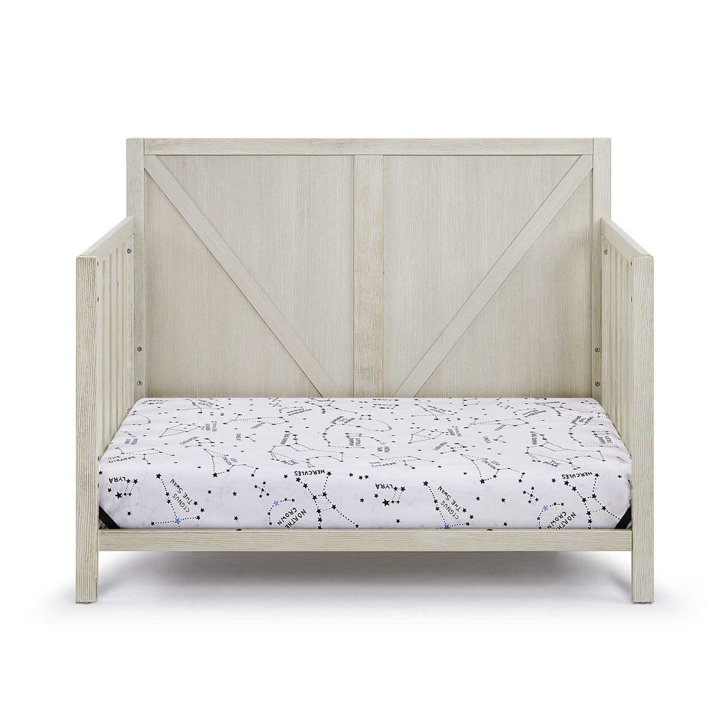 Barnside 4-in-1 Convertible Crib Washed Gray | Premium Home Decor - Grand Goldman